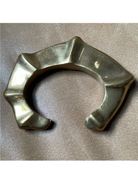 Ulla Johnson Jewelry - Ulla Johnson brass cuff gold statement bracelet bangle boho chunky sculptural